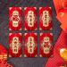 JAYIOLA 6pcs Chinese Lunar New Year Red Envelopes Rectangular Red Package Personalized Red Bag Dragon Year Hong Bao for Graduation Style G - Buy Online on GoSupps.com