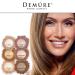 Demure Mineral Makeup Chocolate Rose Matte Eyeshadow - Professional Loose Powder Eye Makeup - Buy Online on GoSupps.com