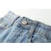 KIDSCOOL SPACE Baby Slim Jeans 6-12 Months | Ripped Denim Pants Light Blue-2099 - Buy Online on GoSupps.com
