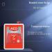 Qianmei AED Cabinet - Wall-Mounted Defibrillator Storage for Home Office & Hospital | Durable 1.2mm Steel with Transparent Window - Buy Online on GoSupps.com