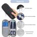 Bomkee Insulin Pen Bag | Insulin Cooling Bag for Diabetes | Travel Medication Case with 2 Fridge Packs - Black - Buy Online on GoSupps.com