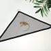 Firtink 2 Packs Mesh Reptile Hammocks Breathable Reptile Hammock Set Medium Reptile Lizards Snakes Hammock Lounger Ladder Accessories Net Hanging Bed Toys M 33x33x48 CM - Buy Online on GoSupps.com
