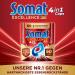 SOMAT Excellence Plus 4in1 Dishwasher Caps - 50 Eco-Friendly Water-Soluble Tabs with Extra Cleaning Power & Soaking Effect | International Shipping - Buy Online on GoSupps.com