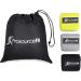 ProsourceFit Fabric Loop Resistance Bands Set | Anti-Slip Mini Workout Bands for Toning Legs Glutes & Booty - Black Grey Green | International Shipping Available - Buy Online on GoSupps.com