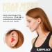 EarPeace Reusable High Fidelity Safety Ear Plugs for DIY Construction, Loud Environments, Airplane Noise Reduction - Standard Red Case - Buy Online on GoSupps.com