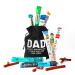 Jerky Gifts For Dad, Curated Jerky Stick Assortment, Funny Dad Gift Bag - Man Who Eats a Ton of Jerky and Fixes Things, Father's Day Gifts From Daughter