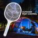 VANELC Bug Zapper 2 Pack: Rechargeable Electric Fly Swatter Racket | 3000 Volt Insect Killer for Home, Kitchen, Office, Outdoor - 18IN - Buy Online on GoSupps.com