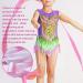 AIEX 4 Pcs Sparkling Pink Dance Ribbons - Rhythmic Gymnastics Ribbon Wand Set - Buy Online on GoSupps.com