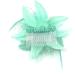 Feather Comb Fascinator for Women Wedding Ascot Races Christening Hair Piece (Mint Green) - Buy Online on GoSupps.com