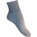 Diabetic Men's Ankle Socks (3 Pack) King Size 13-15 Gray | Made in USA - Buy Online on GoSupps.com