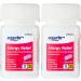 Equate Allergy Relief 25 mg 100ct Tablets (Pack of 2) | Fast International Shipping & Createandbundle Sticker - Buy Online on GoSupps.com