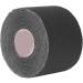 Kinesiology Tape Cotton Waterproof 5cm 5m Sports Athletic Tape Skin Friendly for Sports (Black) - Buy Online on GoSupps.com