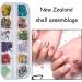 NICENEEDED 12 Colors Abalone Seashell Nail Art Flakes - Style 2 - Buy Online on GoSupps.com