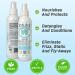 TotLogic Kids Detangler & Leave In Conditioner - 8 oz - Gentle & Natural Formula - Buy Online on GoSupps.com