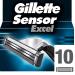 Gillette SensorExcel Razor Blades Men Pack of 10 Razor Blade Refills Packaging May Vary