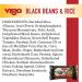 Vigo Authentic Black Beans & Rice 8oz, Low Fat, Pack of 12 - Bulk Black Beans & Rice 8 Ounce - Buy Online on GoSupps.com