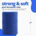 Breathable Self Adhesive Cohesive Bandage for Humans & Pets - Non Woven First Aid Wrap for Dogs Cats & Birds (Pack of 12) | Athletic & Medical Use 7.5 cm x 4.5 mtr - Buy Online on GoSupps.com