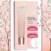 DOLL FACE Lip Plumper: Poutrageous Plumping Gloss Balm with MaxiLIP Tri-action Complex - Enhances, Plumps & Moisturizes Lips - 0.33oz (Clear) - Buy Online on GoSupps.com