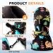 Upenty Kids Ski Gloves - Waterproof Windproof Warm & Breathable Winter Gloves for Boys & Girls (Ages 2-10) - Dinosaur Design - Buy Online on GoSupps.com