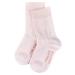 FALKE Unisex Baby Cotton Soft-Top Socks With Gentle Grip On Leg With Elasticated ZOne In Ankle Area For A Better Fit Blue Pink More Colours 1 Pair Sensitive Newborn 0-1 month Pink (Powder Rose)