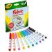 Crayola Fabric Markers for Kids - Set of 10 Fine Tip Assorted Colors - Buy Online on GoSupps.com
