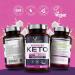 Keto Max Strength Weight Loss Complex - 60 Vegan Capsules with MCT Oil, Green Tea, Bio-Cultures, Vitamins & Minerals - Made in UK - Buy Online on GoSupps.com
