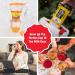 Tiesta Tea - Maui Mango Tin & Tea Infuser Set Tea Set with Loose Leaf Herbal Tea Tin (Maui Mango) & 16 Ounce Bottom Dispensening Tea Infuser - Buy Online on GoSupps.com