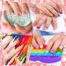 Non-Toxic Water-Based Kids Nail Polish Set - 11 Colors + 1 Coat | Safe & Quick Dry | Birthday Gift for Girls Age 3+ | Natural Nail Polish Kit - Buy Online on GoSupps.com