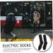Buy ToddMomy Heated Winter Socks - Stylish Cotton Electric Stockings | Warm Double Layer Chic Heating Socks for Cold Weather - Buy Online on GoSupps.com