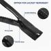 Sawoake 5/8 Inch Separating Jacket Zippers - 2PCS Black Molded Plastic Zipper Bulk for Coats, DIY Sewing Tools - Garment, Bags, Home Textile - Buy Online on GoSupps.com