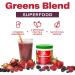 Amazing Grass Greens Blend Superfood Powder with Spirulina & Probiotics - 60 Servings Berry Flavor - Buy Online on GoSupps.com