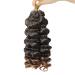 Ocean Wave Crochet Hair 9 Inch T30 - Wavy & Deep Wave Crochet Braids for Black Women | 7 Packs Synthetic Hair Extensions - Buy Online on GoSupps.com