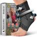 BLITZU Lace Up Ankle Brace for Women and Men. Foot Sleeve With Stabilizer Support. Ankle Wrap for Sprained Ankle Tibial & Peroneal Tendonitis Volleyball Basketball & Injury Recovery. S Small