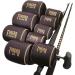 TIAGRA Reel Cover - Black/Gold TI20 | Protect Your Fishing Reel in Style - Buy Online on GoSupps.com