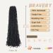 30 Inch Faux Locs Crochet Hair for Black Women - Soft Goddess Locs 7 Packs Pre-looped Braiding Extensions (1B) - Buy Online on GoSupps.com