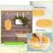 Lot de 2 grandes ponges de bain exfoliantes douces pour le visage et le corps luffa en mousse pour homme et femme peau s che sensible nettoyage doux et profond - Buy Online on GoSupps.com