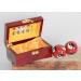 Buy AAF Nommel Qi Gong Meditation Relaxation Balls Set No. 006 - High-Quality Ying Yang Design in Red Wooden Box | International Shipping Available - Buy Online on GoSupps.com
