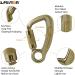 Fusion Climb Liberty Steel Auto-Lock Carabiner - High Strength Captive Eye (Gold) - Buy Online on GoSupps.com