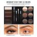 Eye Makeup Contour Kit & Eyebrow Stamp Set - 12 Powders 4 Stencils Waterproof International Shipping - Buy Online on GoSupps.com