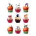 30 Stand Up Drums Musical Instrument Themed Edible Wafer Paper Cake Toppers Decorations