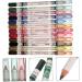 minkissy 12Pcs Color Eyeliner Pencil Colored Eyeliners Colored Pencils Colorful Makeup Lip Line Bamboo Make Up - Buy Online on GoSupps.com