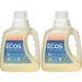 Earth Friendly Products ECOS Hypoallergenic Laundry Detergent Magnolia Lily 200 Loads 100oz - Pack of 2 - Buy Online on GoSupps.com