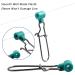 Heavy Duty Sinker Slides Duo Lock Snaps 25pcs/Box | High-Strength Fishing Line Sinker Slider Swivel Snap Tackle Kit - 220LB Test - Buy Online on GoSupps.com