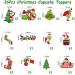 ET-Christmas Cupcake Toppers 36P - Buy Online on GoSupps.com