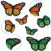 60pcs Butterfly Iron on Patches - 2 Sizes Embroidered Sew Applique Repair Patch Kit - Buy Online on GoSupps.com