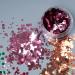Classic Coarse-Grained Glitter Set - 100% Cosmetic Glitter for Face Body Nails Hair & Lips - 3G in 5 Colors | Moon Glitter - International Shipping - Buy Online on GoSupps.com