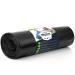 Garbage bags 120l black - extremely tearproof - waste bags - waste sachet XXL - Type 100 extra - garbage bag 120 l - 70 - 700x1100 mm - LDPE - Large garbage bag - 120 liters - Super garbage bags 120 liters black - 10 garbage bags