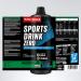 Body Attack Zero Sports Drink - Waldmeister 1000 ML | Vegan Energy Drink Concentrate | Low Fat Sugar-Free Vitamin & Mineral Boost | Made in Germany - Buy Online on GoSupps.com