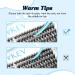 KevKev 540 Pcs D Curl Individual Lash Clusters | Wispy & Natural Look | DIY Extensions | 4 Styles (D-Mix 8-16mm) - Buy Online on GoSupps.com