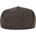 STARANCE Men's Wool Blend Newsboy Ivy Hat Tweed Flat Cap Herringbone Coffee 7 1/4 - Buy Online on GoSupps.com